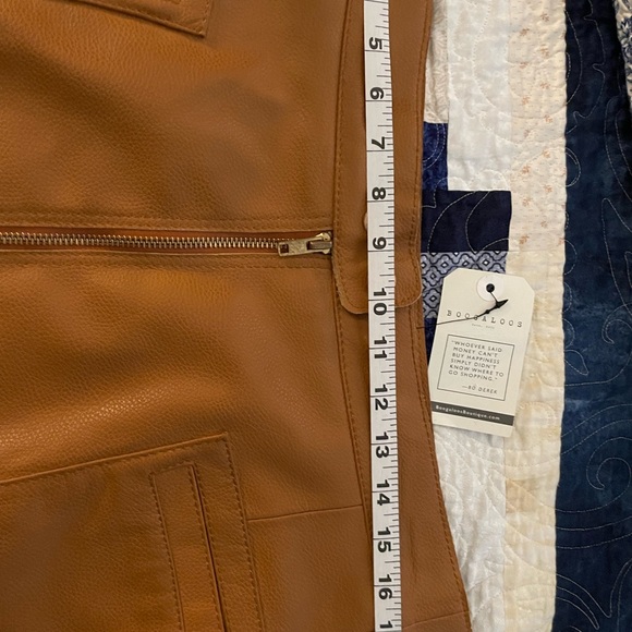 Free People Cooper High A Line Vegan Skirt. - Picture 5 of 7